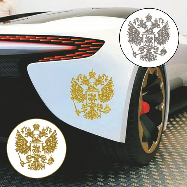 NEW T-R-D Round Emblem Badge Car Body Sticker Decal